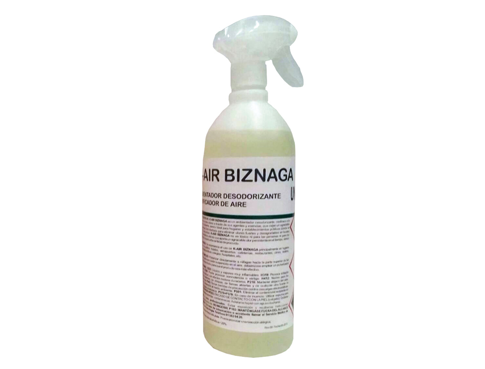AMBIENTADOR SPRAY IKM K-AIR OLOR JAZMIM GARRAFA DE 1 LITRO