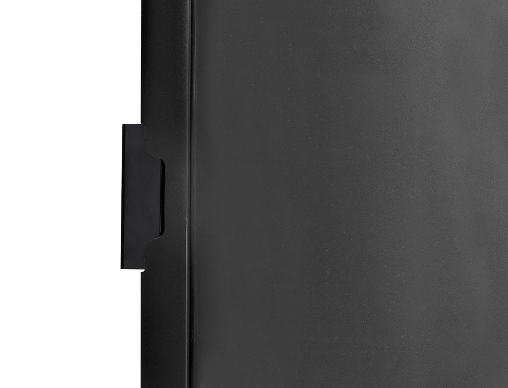 PASTA DOSSIER C/CLIP LATERAL, FROSTY PRETO (PACK C/10)