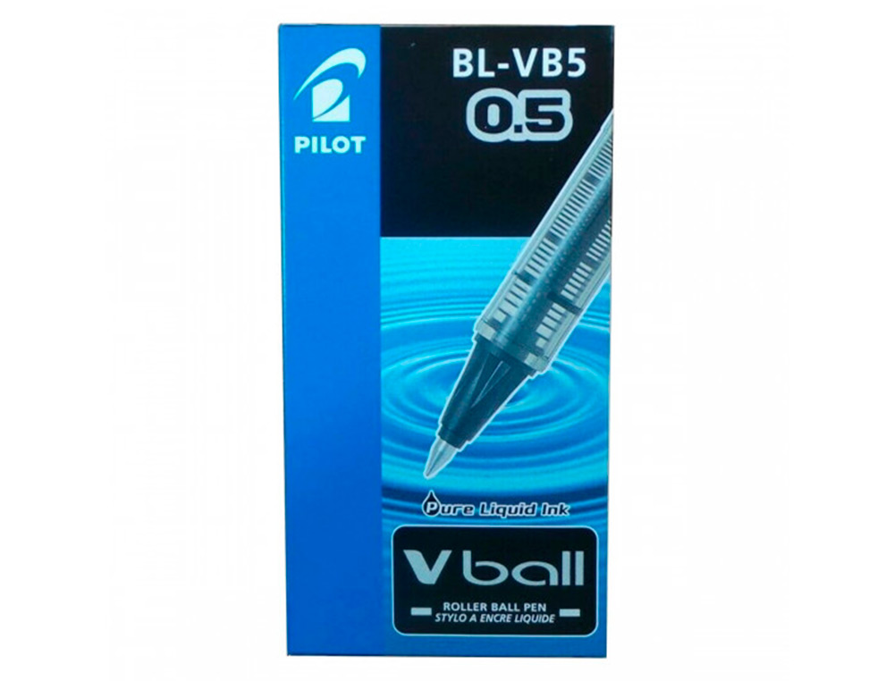 MARCADOR PILOT ROLLER V-BALL PRETO 0.5 MM