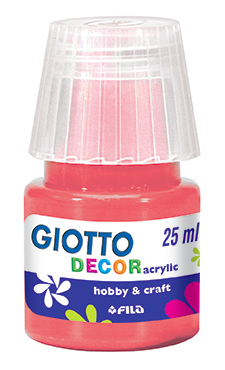 GIOTTO DECOR ACRILICO 25ML VERMELHO  REF538107