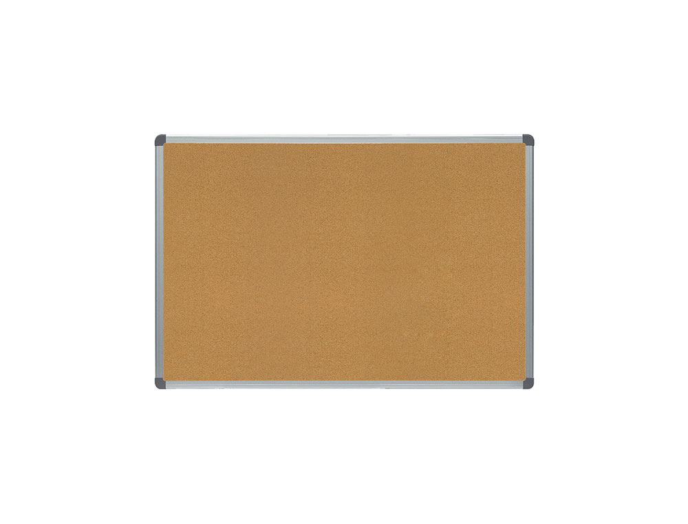 QUADRO CORTICA ROCADA MOLDURA ALUMINIO COM CANTOS 60X90 CM