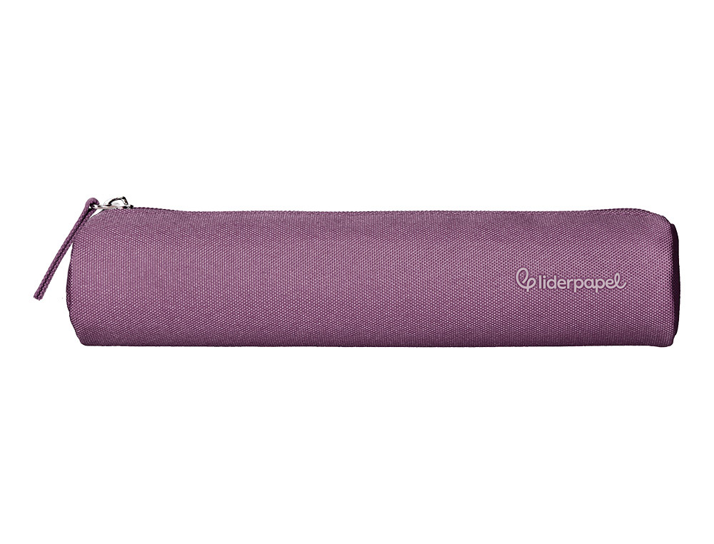 ESTOJO ESCOLAR LIDERPAPEL CILINDRICO ESTREITO 220X45 MM VERMELHO