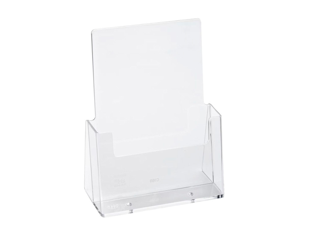 EXPOSITOR DE SECRETARIA ARCHIVO 2000 PORTA FOLHETOS 1 COMPARTIMENTO A4 VERTICAL GAVETA 38 MM 125X220X290 MM