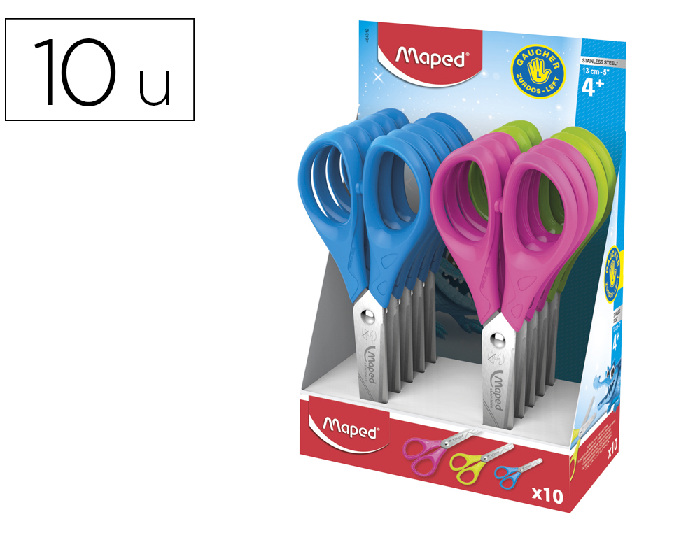 TESOURA ESCOLAR MAPED PARA ESQUERDINOS 12 CM