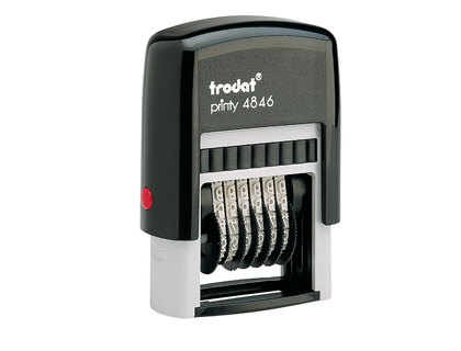 NUMERADOR AUTOMATICO TRODAT 4 MM