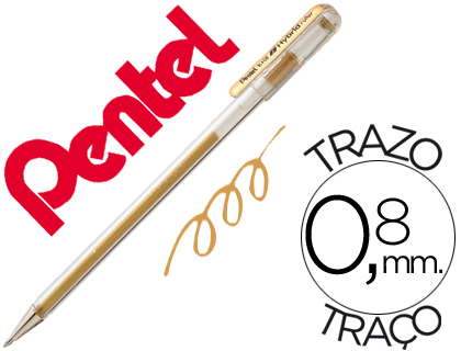 ROLLER PENTEL K118 OURO METAL