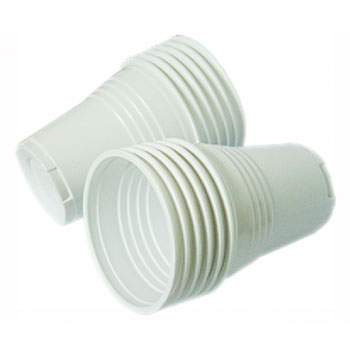 COPOS DE PLASTICO BRANCO DE CAFE 0.80 PACK100 UNIDADES