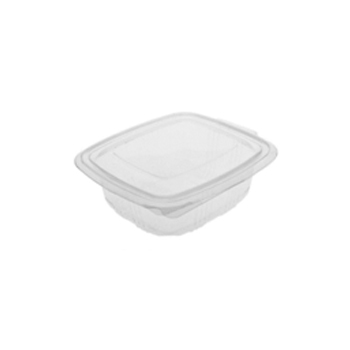 EMBALAGEM ALIMENTAR 750ML PP PLASTICO QUADRADA TAMPA 100UN